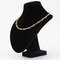 Französische 18 Karat Gold Gold Mesh Haferflocken Halskette, 1960er 4