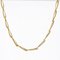French 18 Karat Yellow Gold Oatmeal Mesh Necklace,1960s 6