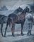 Bring the Horses Home, Aquarell von Richard Caton Woodville 1