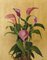 Pink Calla Lilies, Still Life Oil Painting 3