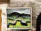 Paisaje amurallado, pintura de paisaje expresionista abstracta galesa contemporánea, 2020, Imagen 5