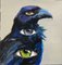 Crow, Pittura ad olio contemporanea, 2019, Immagine 1