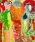 Sunshine Path, pintura al óleo expresionista abstracta contemporánea, 2020, Imagen 1