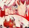 Circo indiano, pittura ad olio espressionista astratta, 2020, Immagine 1