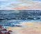 Penny Rumble, All Good Days Come to a End, A Contemporary Seascape, Huile sur Toile, 2019 1