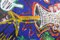 Jazz Man, grande dipinto ad olio neoespressionista, 2021, Immagine 3