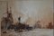 Versand auf der Themse, London von Charles Dixon, Aquarell, 1891 3