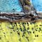 Borderland III, Contemporary Encaustic Abstract Painting, 2020, Image 3