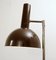 Lampadaire Marron Foncé par Herman Theodoor & Jan Anthoin Busquet pour Hala Zeist, 1964 8