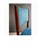 Italienische Esszimmerstühle aus Stoff & Holz, 1950er, 2er Set 6