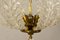Art Deco Murano Glass 3-Light Pendant Lamp by Ercole Barovier for Barovier & Toso, 1930s 12