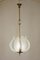 Art Deco Murano Glass 3-Light Pendant Lamp by Ercole Barovier for Barovier & Toso, 1930s 2