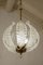 Art Deco Murano Glass 3-Light Pendant Lamp by Ercole Barovier for Barovier & Toso, 1930s 5