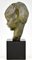 French Art Deco Bronze Bust of a Girl by Amadeo Gennarelli, 1920s 3