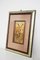 Italian Framed Gold Leaf Pictures by R. Pighetti, 1970s, Set of 2 3