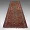 Long Vintage Middle Eastern Karajar Entrance Hall Rug, 1930s, Image 1