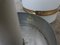 Lampada a sospensione vintage in ottone e metallo laccato con paralumi in vetro opalino di Stilnovo, Immagine 6