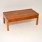Antique Military Campaign Style Yew Coffee Table, Image 2