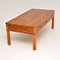 Antique Military Campaign Style Yew Coffee Table, Image 6