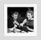 Affiche James Dean & Ursula Andress en Résine Argentée Encadrée en Blanc par Michael Ochs Archive 2