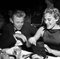 Stampa argentata con resina alla gelatina di James Dean e Ursula Andress bianca di Michael Ochs Archive, Immagine 1