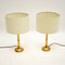 Vintage Brass Table Lamps, 1970s, Set of 2, Image 3
