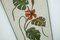 Large Ceramic Plaster Wall Plaque with Floral Design & Iron Rim from Krösselbach, 1950s 5