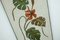 Placca in ceramica con motivo floreale e bordo in ferro di Krösselbach, anni '50, Immagine 5