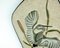 Large Ceramic Wall Plaque Depicting Heron in the Reeds from Krösselbach, 1950s 5