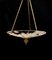 Lámpara de araña de alabastro de Volterra, años 50, Imagen 9