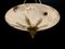 Lámpara de araña de alabastro de Volterra, años 50, Imagen 12