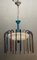 Mid-Century Multi-Colored Murano Glass Chandelier from Veart 9