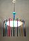 Mid-Century Multi-Colored Murano Glass Chandelier from Veart 1