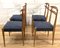 Italian Blonde Beech Chairs, 1950s, Set of 4, Image 3
