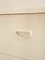 Vintage White Painted Teak Chest of Drawers 8