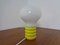 German Yellow Opaline Glass Bulb Lamp by Ingo Maurer for M Design, 1960s 12