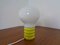 German Yellow Opaline Glass Bulb Lamp by Ingo Maurer for M Design, 1960s, Image 1