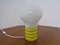 German Yellow Opaline Glass Bulb Lamp by Ingo Maurer for M Design, 1960s 2