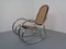 Rocking Chair Mid-Century en Acier Tubulaire et en Maille, 1960s 3