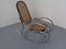 Mid-Century Tubular Steel & Mesh Rocking Chair, 1960s 8