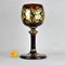 Large 19th Century Ruby Crystal Glass 18