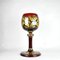 Large 19th Century Ruby Crystal Glass 1