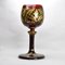 Large 19th Century Ruby Crystal Glass 19