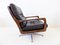 Black Leather Chair by Eugen Schmidt for Solo Form, Set of 2 11
