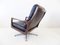 Chaise en Cuir Noir par Eugen Schmidt pour Solo Form, Set de 2 14