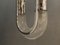 Lámpara de techo Chain Link de cristal de Murano de Aldo Nason para Mazzega, años 60, Imagen 5