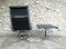 Aluminium EA 124 Lounge Chair & EA 125 Ottoman by Charles & Ray Eames for Herman Miller, 1960s, Set of 2, Image 4