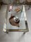 Tavolino da caffè in ottone e metallo cromato, Italia, Immagine 17