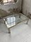 Italian Chrome & Brass Coffee Table 56