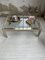 Table Basse en Chrome et Laiton, Italie 5